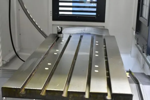 Mesa de trabalho com ranhuras em T da VMC 1160